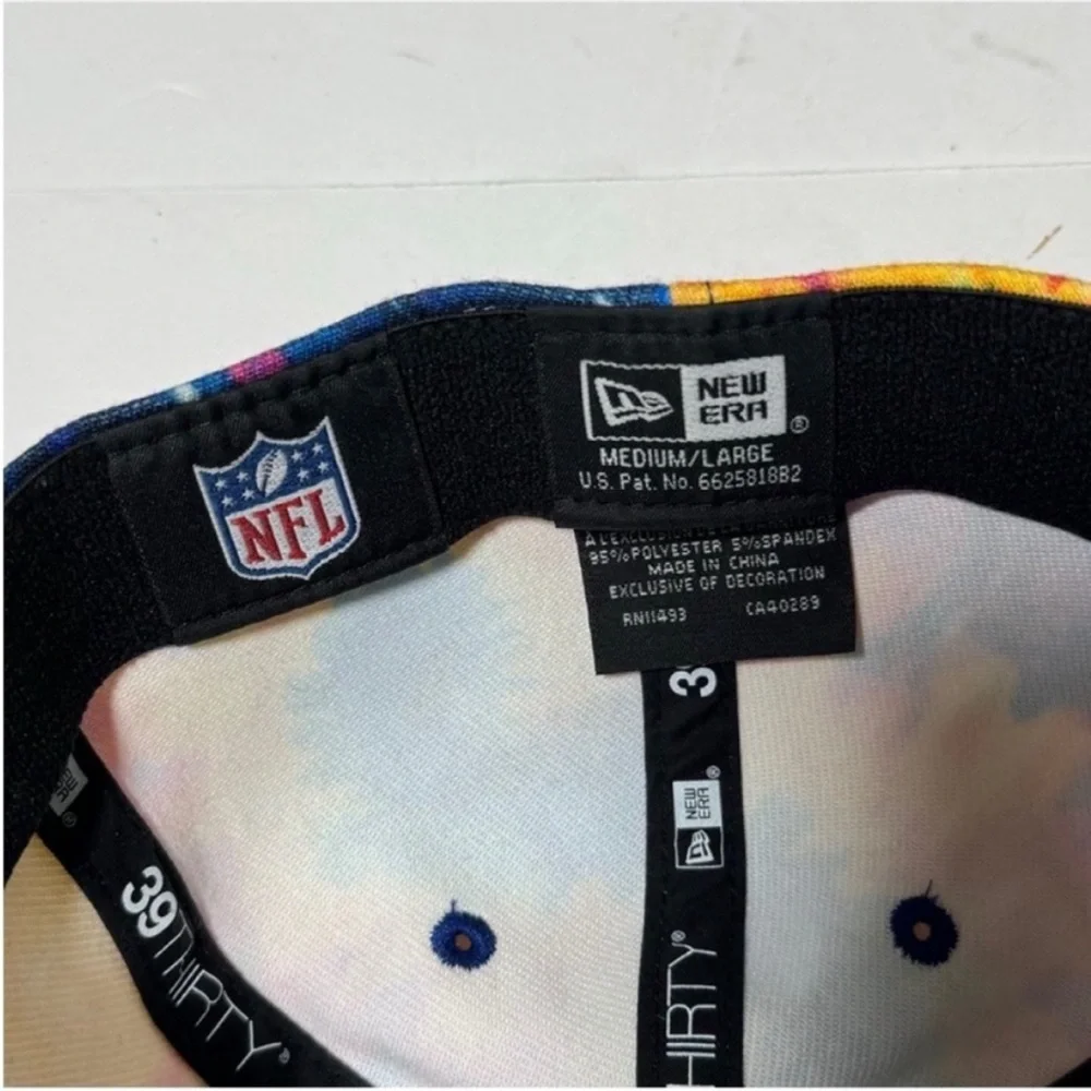 Philadelphia Eagles New Era 2020 Crucial Catch Intercept Cancer Tie Dye Hat